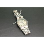 Gents 21 jewel stainless steel Rotary automatic wristwatch