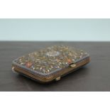 Hallmarked Russian Enamel cigarette case