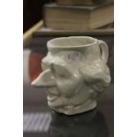 A Fluck and Law spitting image Margaret Thatcher jug