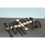 Collection of vintage & modern wristwatches