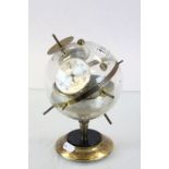 West German Huger Sputnik ES Weather Station incorporating Barometer, Thermometer and Hydrometer,