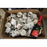 Collection of Twenty Nine 19th / 20th century Shaving Mugs plus Ten Old Regency Commemorative