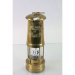 Brass E. Thomas & Williams miners lamp