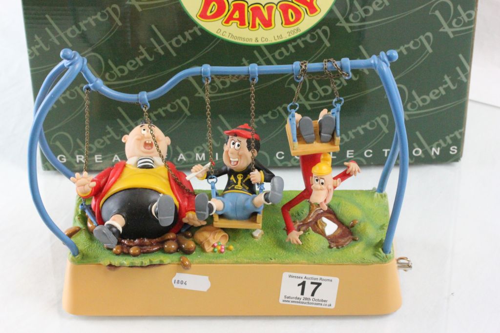 Boxed Robert Harrop Beano Musical model BDMB2 The Swinging Scoundrels First Edition - Image 2 of 2