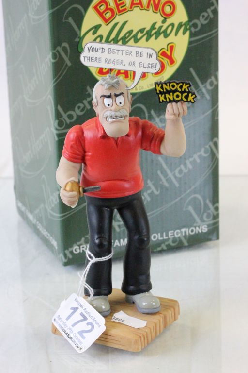 Boxed Robert Harrop Beano/Dandy figure Roger the Dodger's Dad - You Better be in There Roger BDYP10