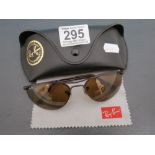 Vintage cased pair of Sunglasses marked Ray Ban