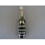 Vintage bottle of Port marked Porto Krohn Colheita 1980