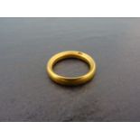 22ct Gold wedding band