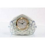 Lladro ceramic Clock