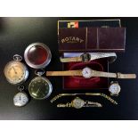 Collection of Vintage Pocket and Wristwatches