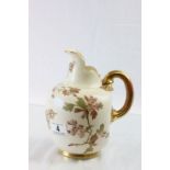 Royal Worcester ceramic Ewer with floral design, RD 29115