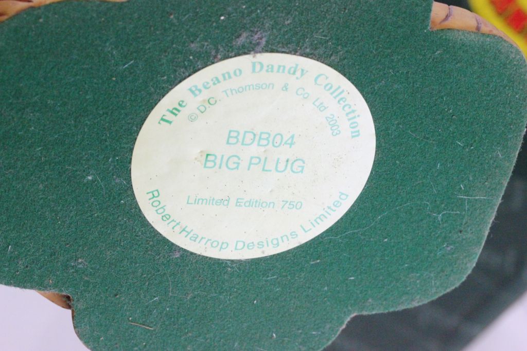 Boxed Robert Harrop Beano, Dandy collection figure BDB04 Big Plug Ltd Edition 750 - Image 3 of 3