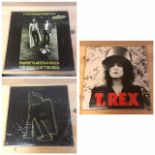 Vinyl - T-Rex - A collection of 3 LP's to include The Slider (BLN 5001), Electric Warrior (