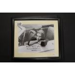 Film Autographs - Collection of 7 framed & glazed James Bond 007 signed photos to include Mollie