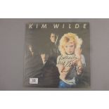 Vinyl & Music Autograph - Kim Wilde self-titled SRAK544 signed to the front of sleeve, album kept in