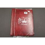 Royal Events Queen Mother stamp album & certified