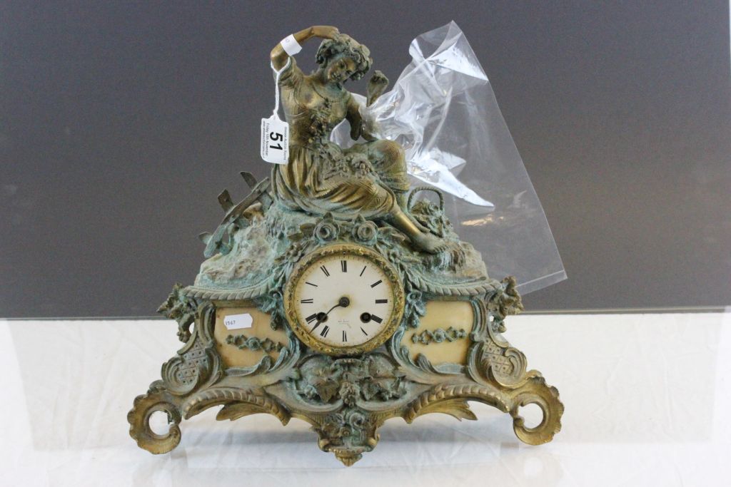 Henry Marc (Paris) mantle clock for restoration