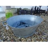 Galvanised Wash Tub