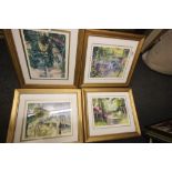 Four framed & glazed Limited Edition prints