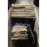 Collection of approximately 78 Vinyl LP Records including The Beatles Revolver, A Hard Days Night,