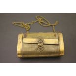 Late 19th / Early 20th century Gilt Metal Ladies Handbag / Purse
