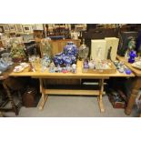 Pale Oak Refectory Style Dining Table