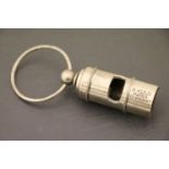 Steel case whistle stamped Titanic