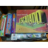 Collection of Board Games including Monopoly x 3 and Vintage Chad Valley Escalado