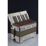A vintage Hohner accordian.