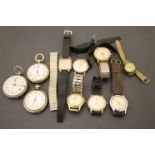 Collection of vintage Wristwatches & Pocket watches