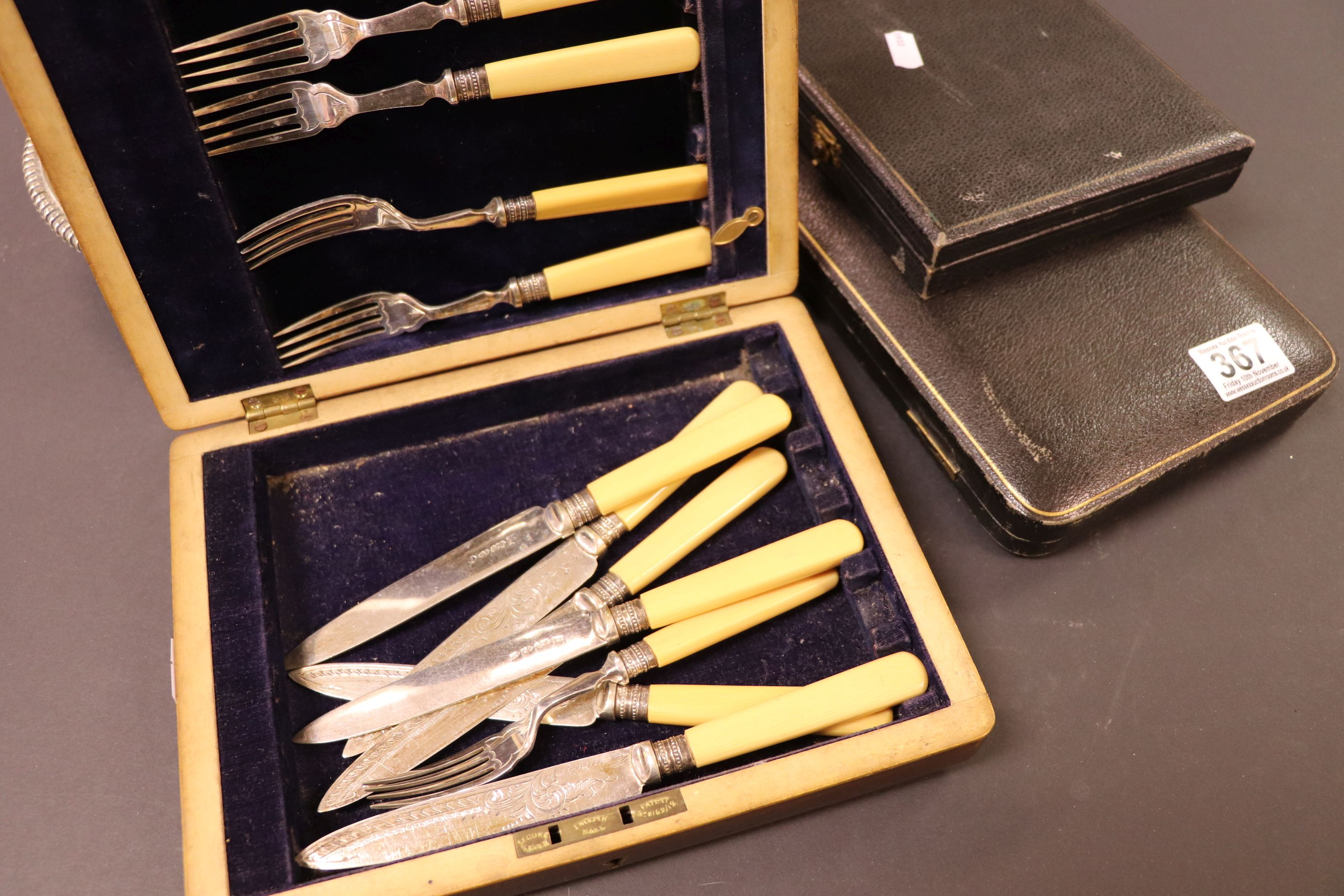 Collection of Silver plate to include Boxed cutlery - Image 3 of 5