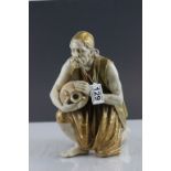 Royal Worcester figure of an Eastern water carrier