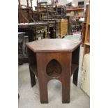 Mid 20th century Oak Hexagonal Coffee Table