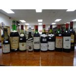 A quantity of wine to include Chantecaille Chateau Le Prieure 1961,Grand Vins 1979,and a Enotria