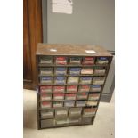 A set of Raaco small parts drawers.