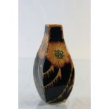 Small kerry Goodwin Black Ryden vase "Icarus"