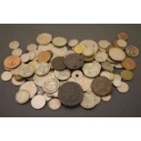 Collection of Coins including Georgian 1797 Token, Anglesey Mines One Penny Druid's Head Token,