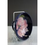 Moorcroft bowl with Magnolia flower decoration