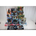 Collection of boxed & carded Doctor Who items, to include, Junk Tardis console playset, 9 various