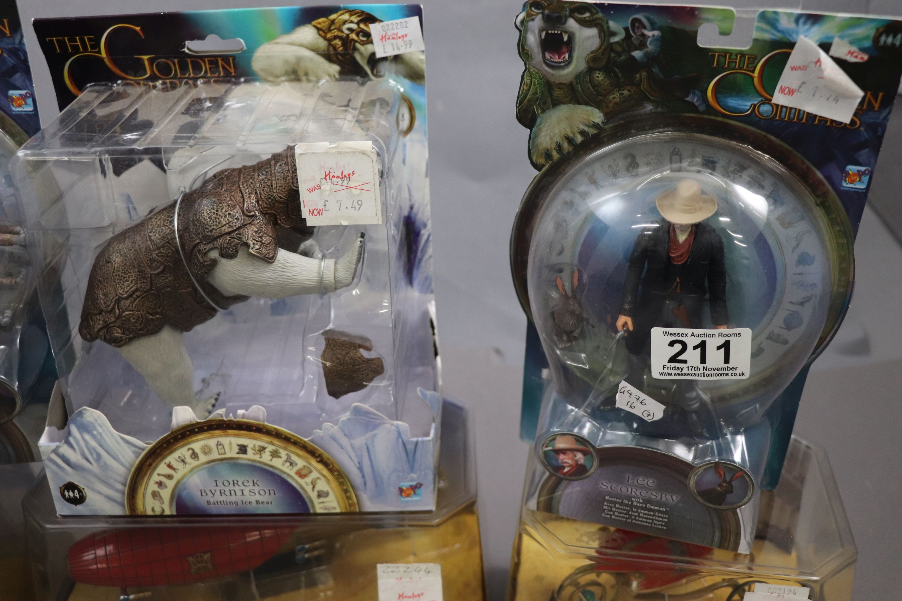 Seven boxed & carded The Golden Compass figures and vehicles to include Corgi x 3 and Pop Co x 4 all - Image 3 of 6