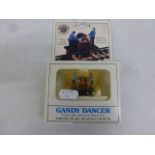 Boxed Bachmann HO scale Gandy Dancer 46202, split to box window