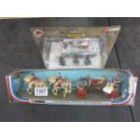 Boxed Corgi 1902 State Landau - The Queen's Silver Jubilee 1977 together with Boxed Corgi Skirmish