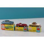 Three boxed Corgi "By Special Request" diecast vehicles to include 238 Jaguar Mark X, 307 E Type