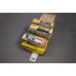 Model Rail - Wrenn set No. with engine, appears complete, along with five boxed items of rolling