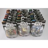 Star Wars - 22 Carded Hasbro Star Wars The Saga Collection figures all unopened, featuring figures