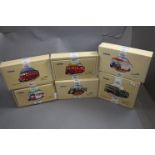 Six Corgi Classic Commercials from Corgi Boxed Buses - 97106, 97072, 97105, 97187, 97193 and 97184