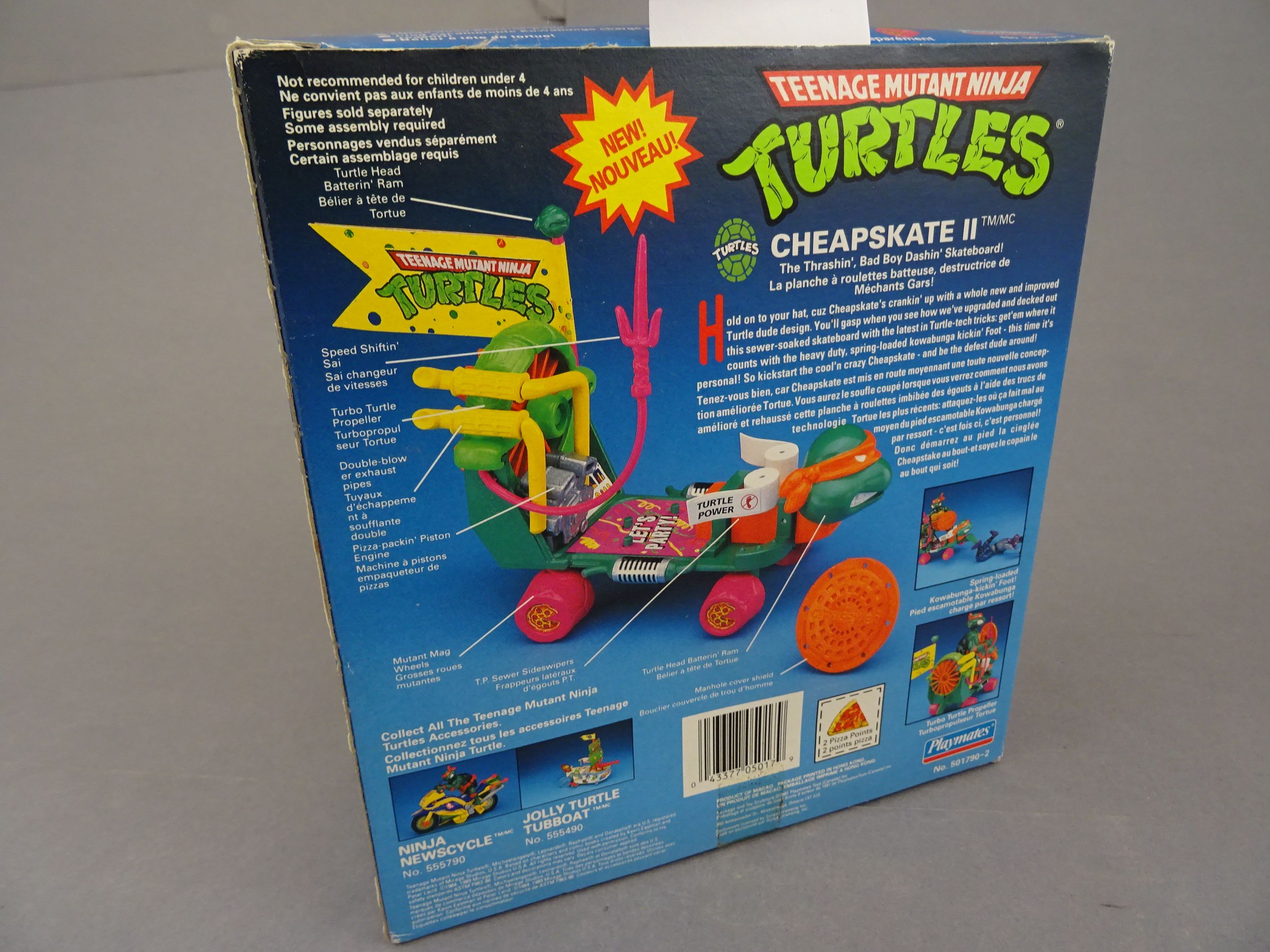 Original boxed Playmates Teenage Mutant Ninja Turtles Cheapskate II vehicle, opened but unplayed - Image 3 of 3