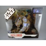 Star Wars - Boxed Hasbro Star Wars Battle Rancor with Felucian Rider and Saddle, figure loose in