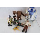 Excellent collection of original Star Wars play sets figures & collectables to include Ewok Village,