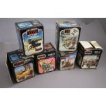 Star Wars - Six original boxed Star Wars accessory packs to include INT-4, AST-5, CAP-2, Vehicle